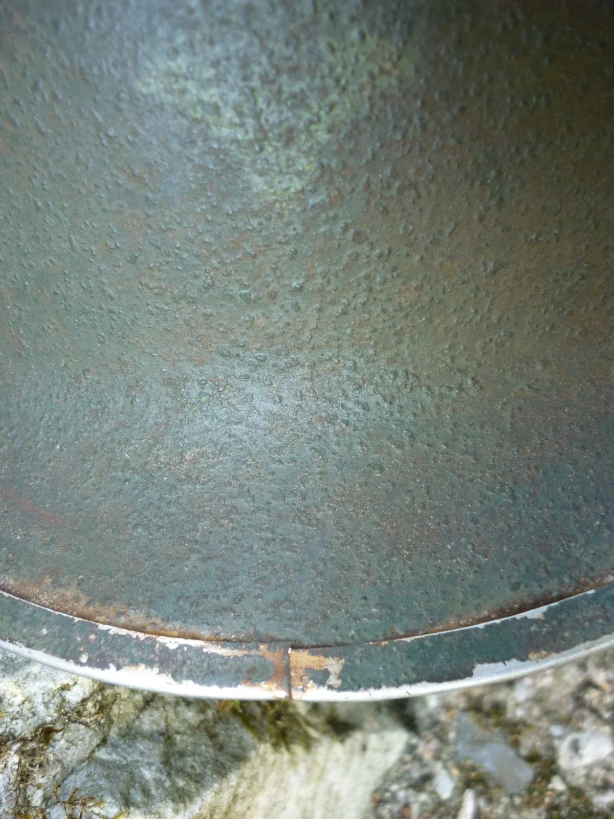 Authentique CASQUE US M1 WW2 AMERICAIN