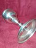 ANCIEN CIBOIRE METAL ARGENTÉ ET COUP EN VERMEIL/XIXème/H.25cm,DIAM.COUPE 9,5 cm