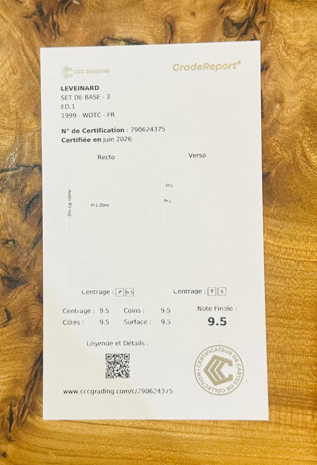 Pokémon Leveinard Chansey Holo 1ère Édition FR Set de Base 3/102 CCC 9.5