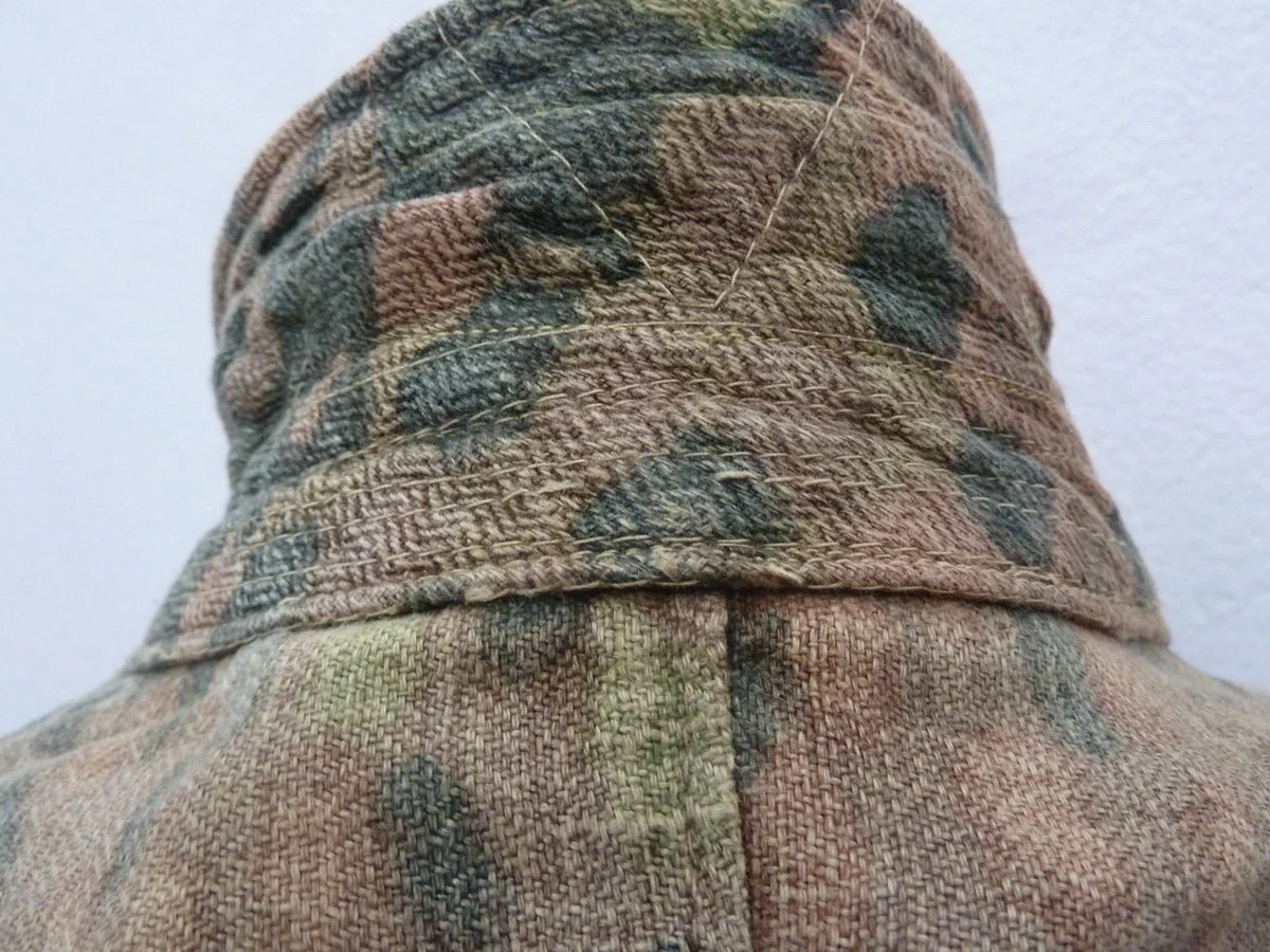 Vareuse allemande WW2 Waffen police camo petit pois 1944 dot peas erbsenmuster