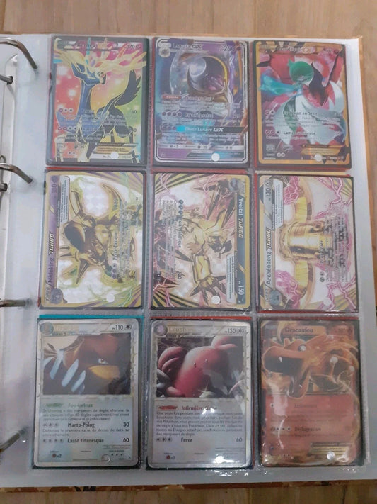 Classeur 360 Cartes Pokémon Fr Anciennes Vintage de 2007 à 2018 Holo Reverses...