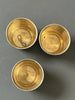 Lot 3 Gobelets En Argent Massif Émaillé Cloisonné Russian Sterling 19 Siècle