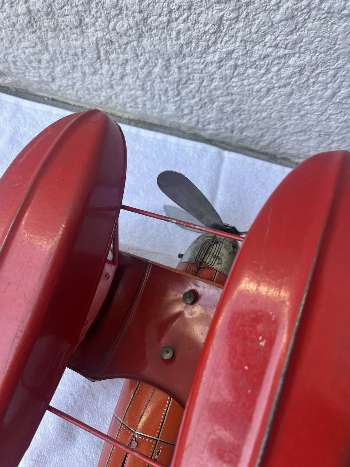 Hydravion jep Rarissime F260 Jouet Ancien En Tôle En Fonction Avec Sa Clé