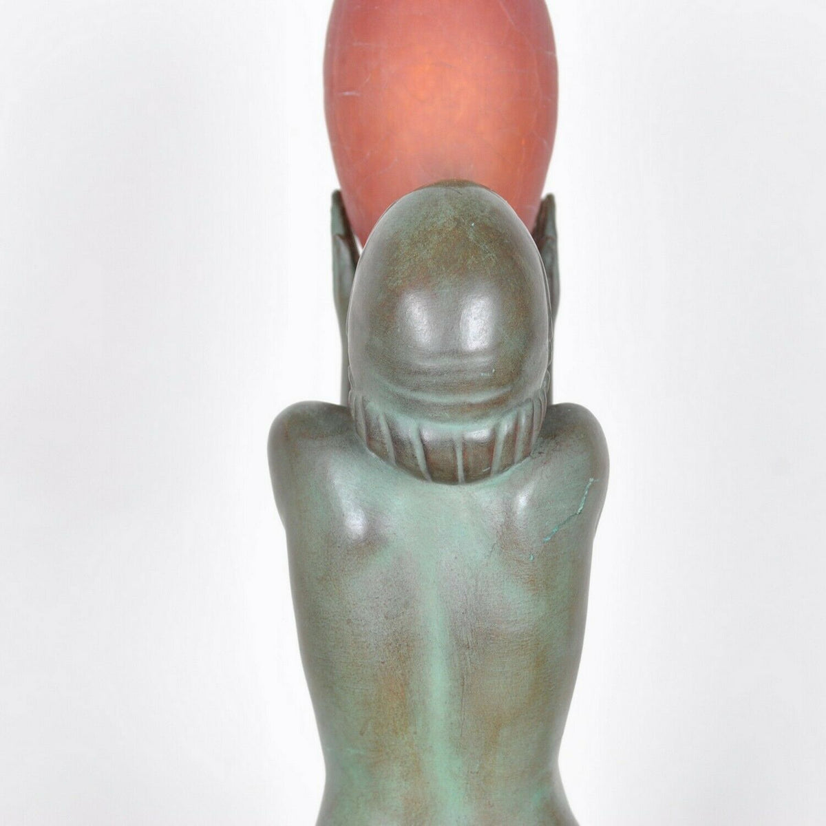Guerbe / Max le Verrier, Lampe Adoration, Art déco, XXème siècle