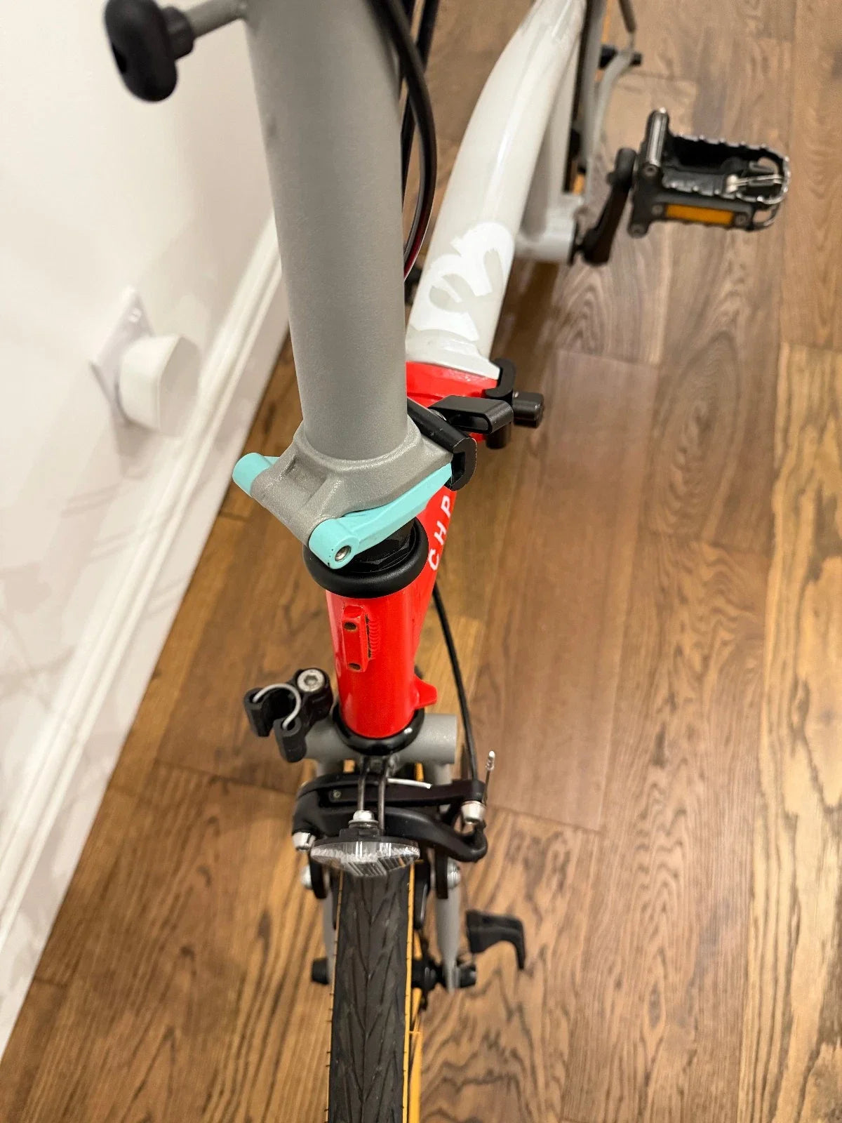Vélo pliant Brompton x CHPT3 4e édition V4 titane édition limitée Londres Royaume-Uni-