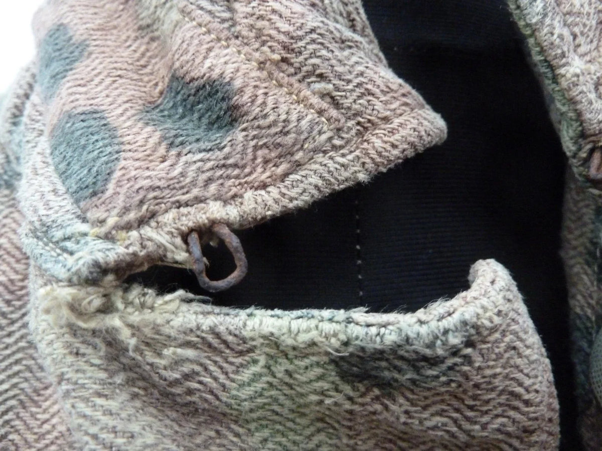 Vareuse allemande WW2 Waffen police camo petit pois 1944 dot peas erbsenmuster