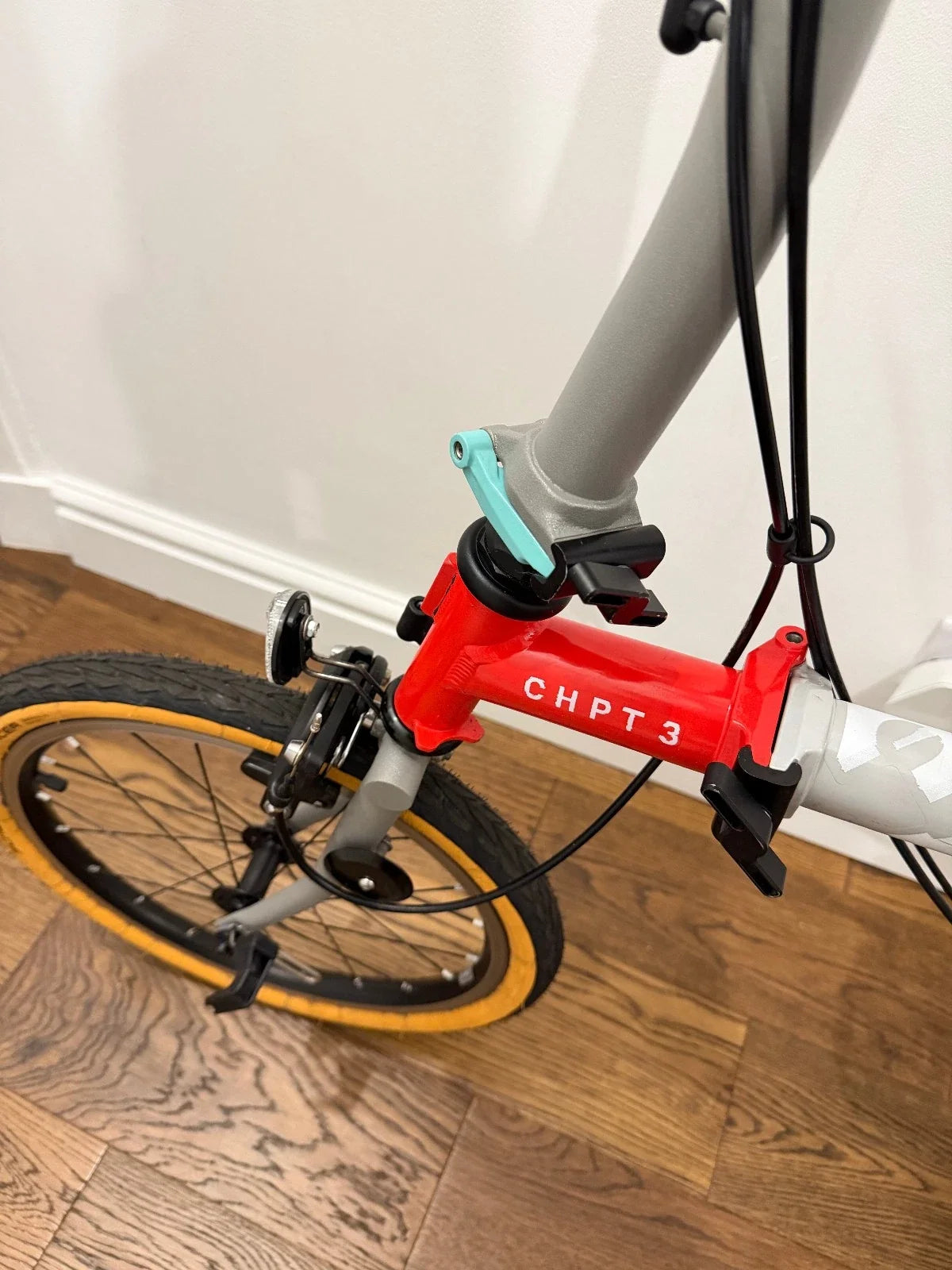 Vélo pliant Brompton x CHPT3 4e édition V4 titane édition limitée Londres Royaume-Uni-