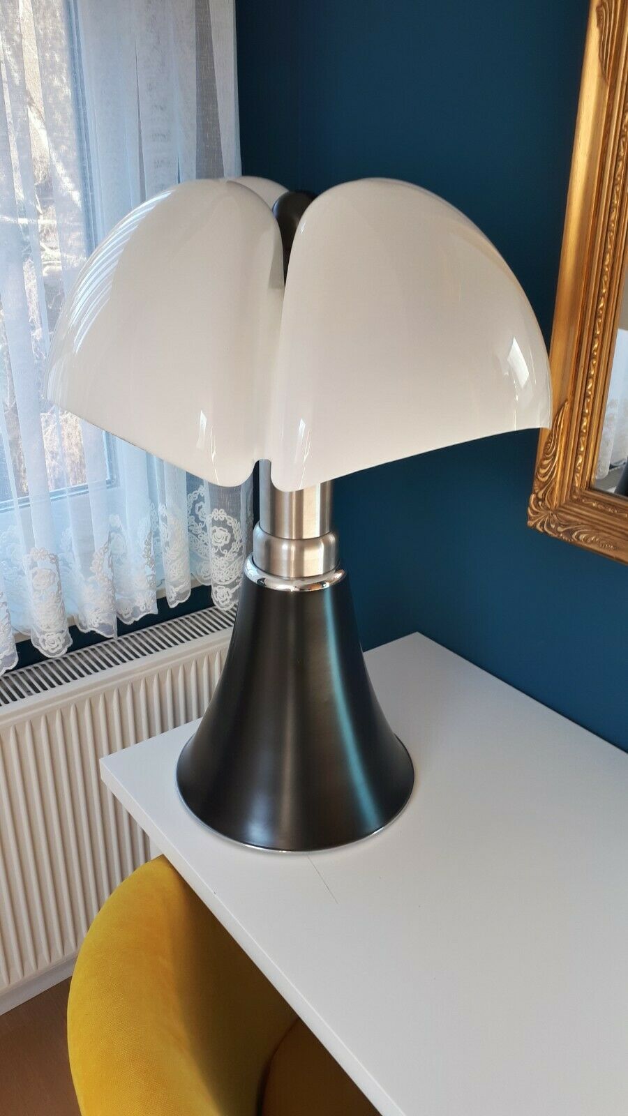 Martinelli Luce-Pipistrello-Gae Aulenti-Lampe de table original noir