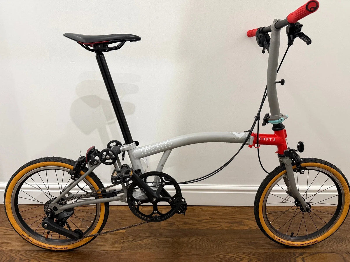 Vélo pliant Brompton x CHPT3 4e édition V4 titane édition limitée Londres Royaume-Uni-