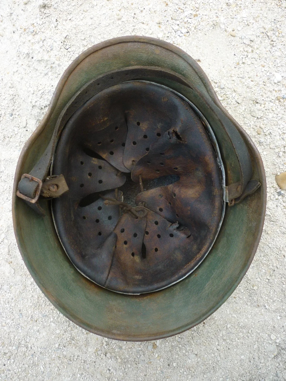 AUTHENTIQUE CASQUE ALLEMAND M35 WW2