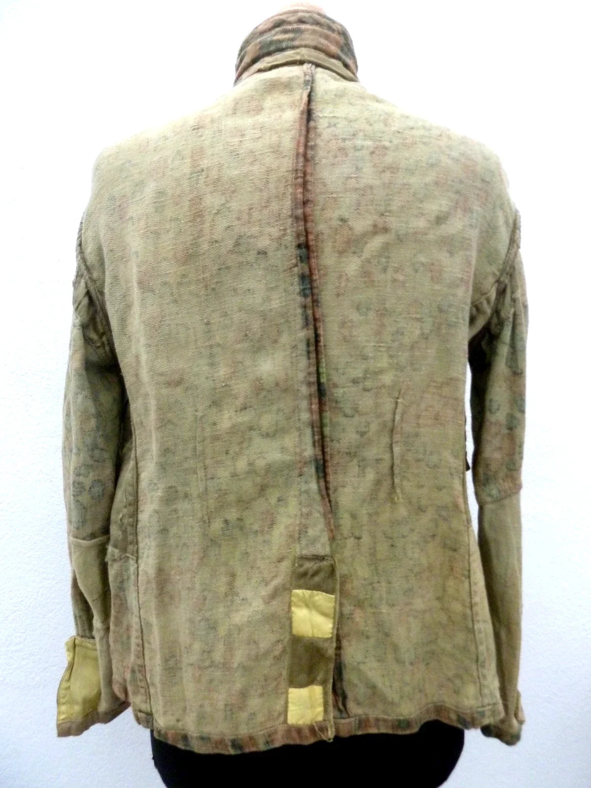 Vareuse allemande WW2 Waffen police camo petit pois 1944 dot peas erbsenmuster