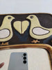 miroir mithé espelt Oiseau Vintage