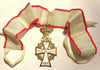 Médaille ordre Dannebrog Fédérik IX Danemark libération Indochine argent 39-45