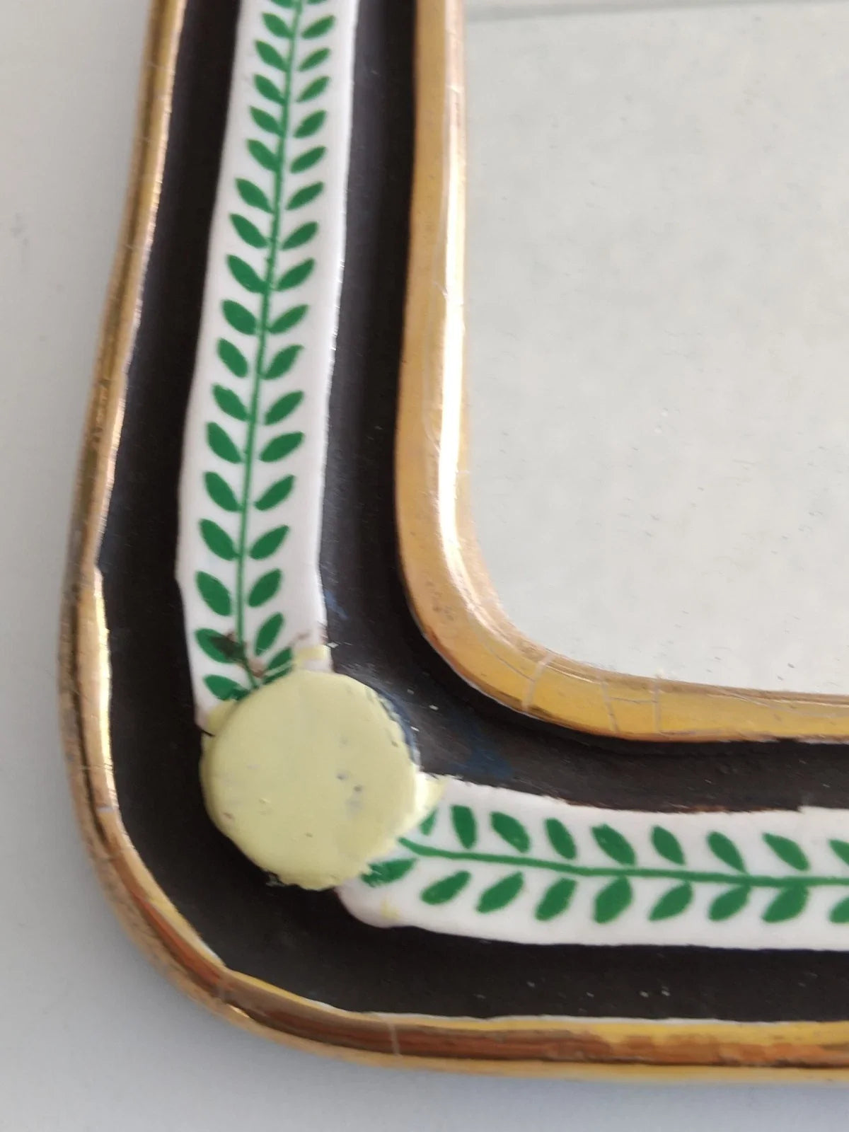 miroir mithé espelt Oiseau Vintage