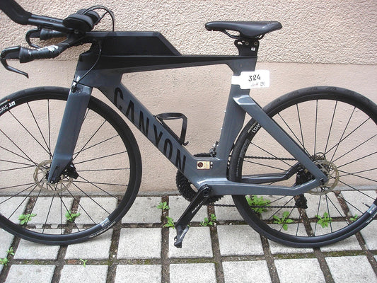 CANYON SPEEDMAX CF 7 TRIATHLON TT BIKE RACING VÉLO CONTRE-LA-MONTRE ANTHRACITE RH S noir