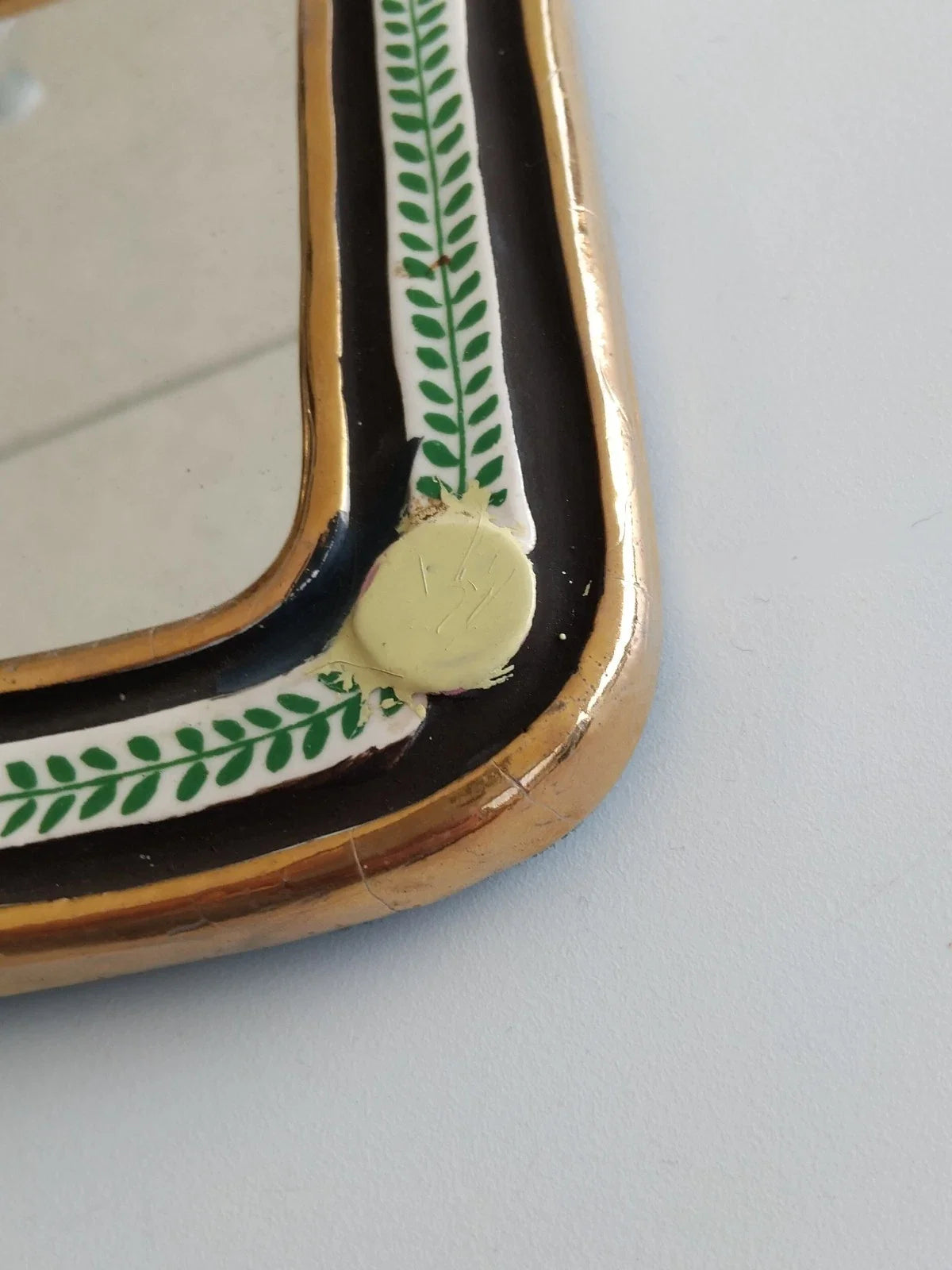 miroir mithé espelt Oiseau Vintage