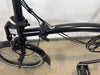 Vélo pliant à guidon moyen 12 vitesses Brompton C Line - Noir mat