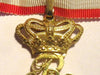 Médaille ordre Dannebrog Fédérik IX Danemark libération Indochine argent 39-45