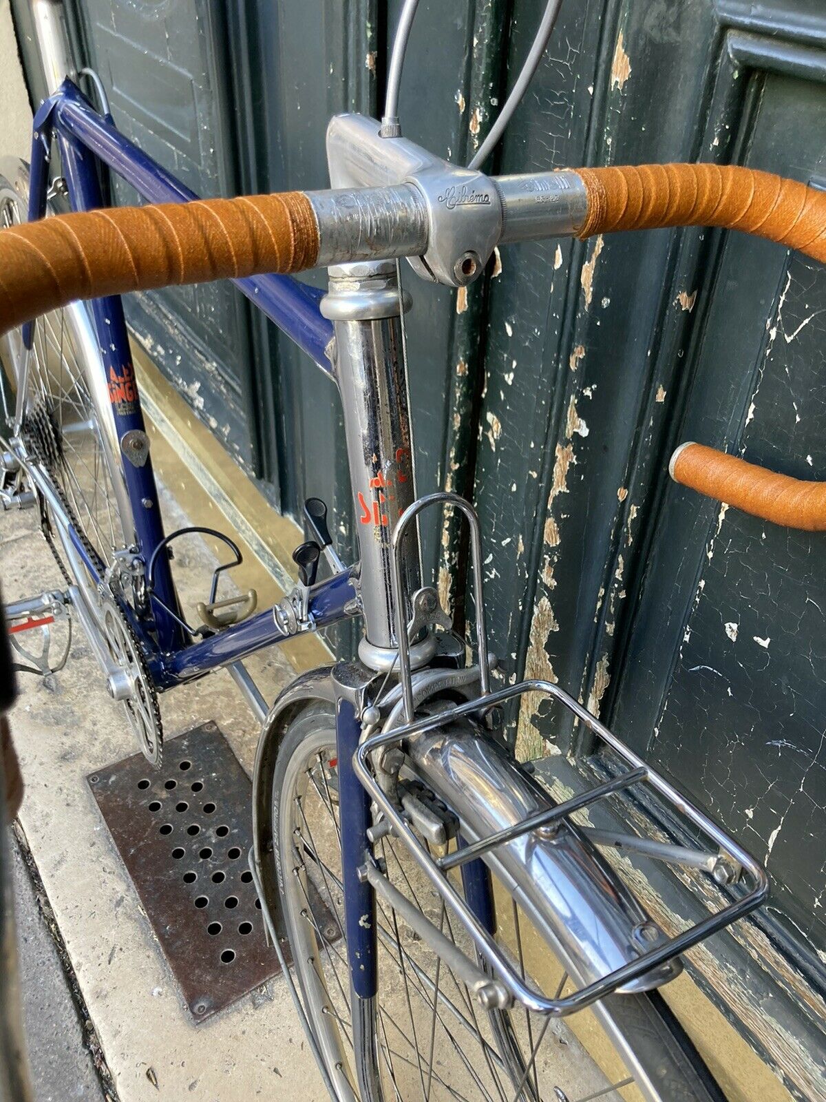 Randonneur Alex Singer Vélo Ancien herse