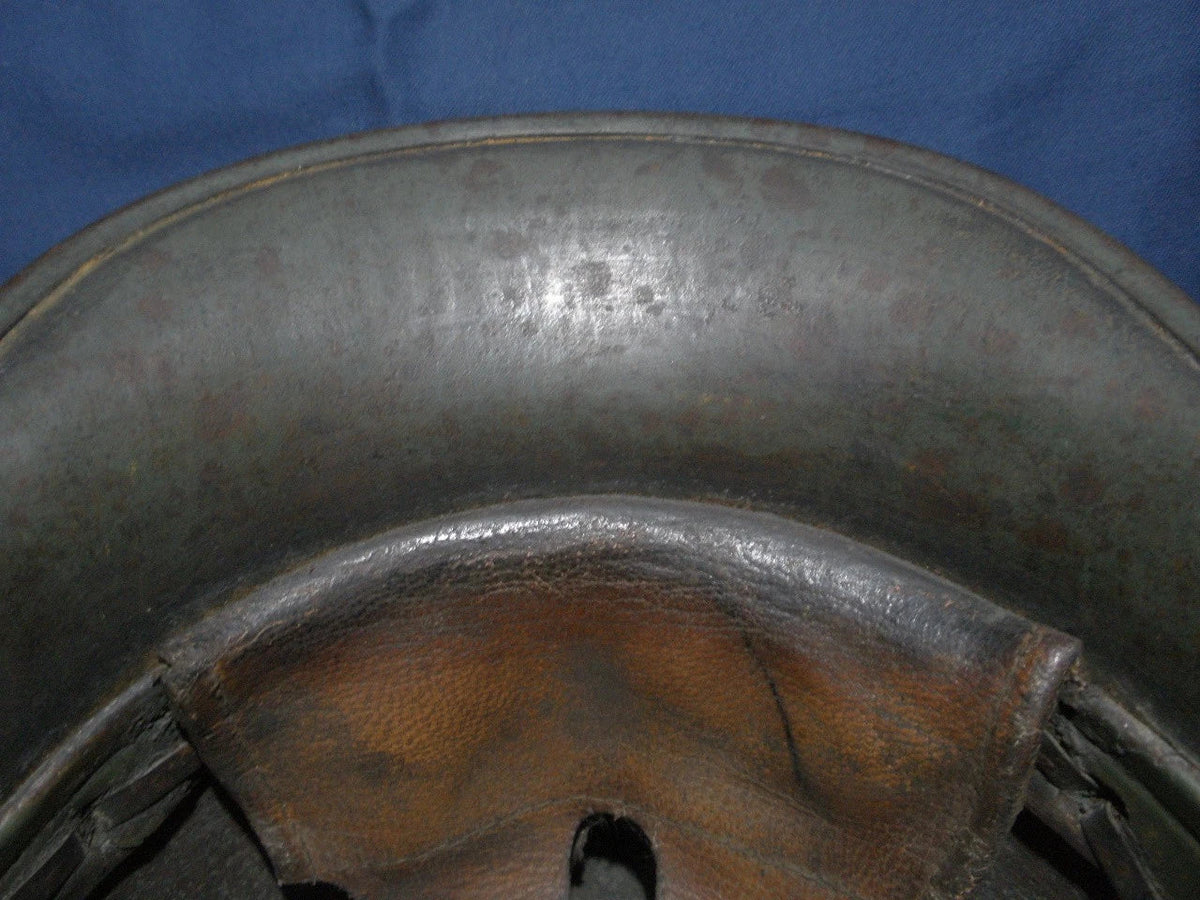 Authentique Casque camouflage allemand ww1. M-16. Size 66. Liner. Nom.