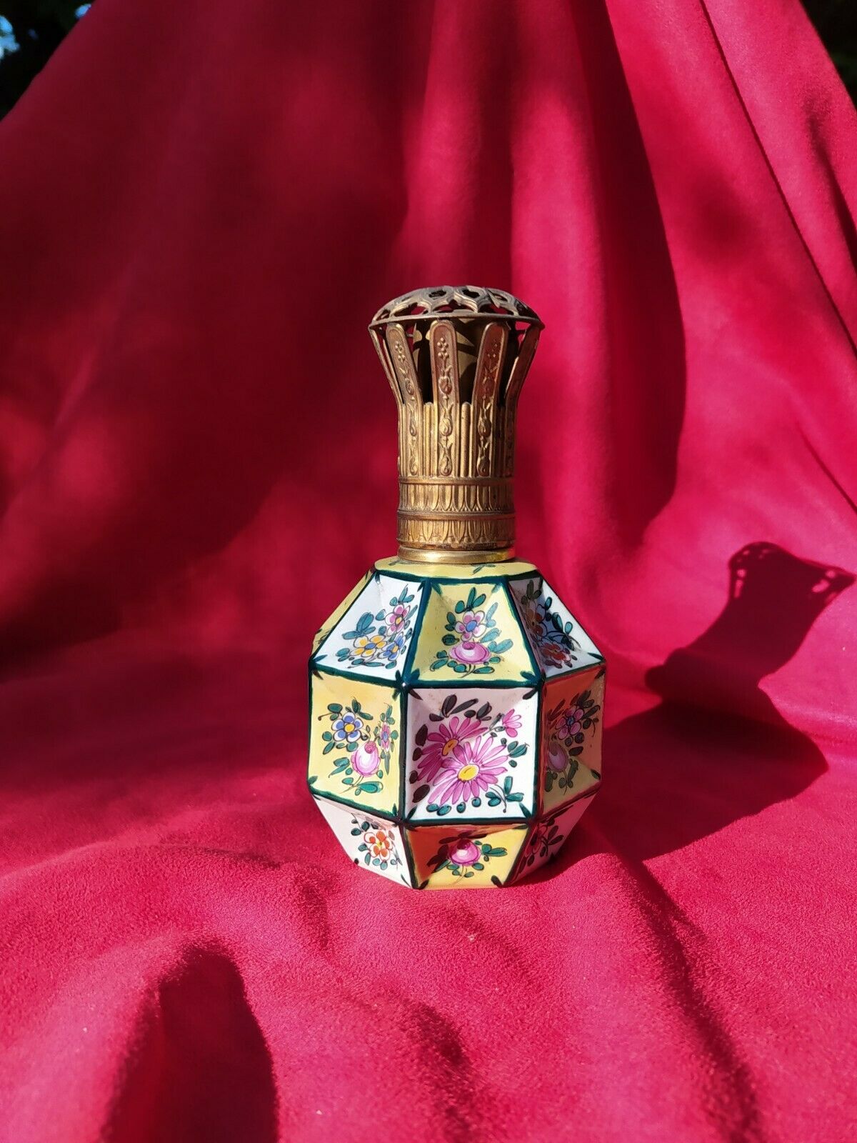 Ancienne Lampe Berger Desvres Fourmaintraux 1930