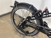 Vélo pliant à guidon moyen 12 vitesses Brompton C Line - Noir mat