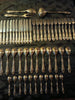 RARE ANCIEN SERVICE STYLE L.XV DE 49 COUVERTS EN ARGENT POINCON