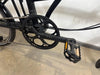 Vélo pliant à guidon moyen 12 vitesses Brompton C Line - Noir mat