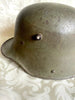 Ancien Casque Militaire Allemand 1ere Guerre Mondiale 1916 Bombe frappée ET66
