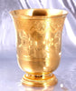 PUIFORCAT - BELLE GRANDE LOURDE TIMBALE REGENCE - ARGENT MASSIF MINERVE VERMEIL