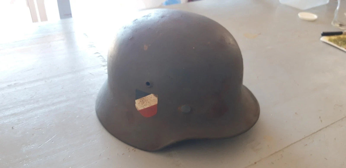 Authentique casque allemand Stahlhelm M 35 Luftwaffe genuine german helmet