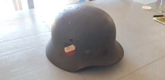 Authentique casque allemand Stahlhelm M 35 Luftwaffe genuine german helmet