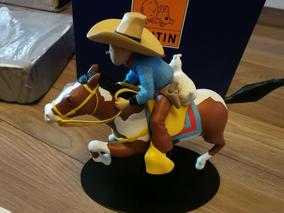 Tintin Cow-boy MOULINSART ref45942 Leblon Delienne Aroutcheff Pixi Hergé