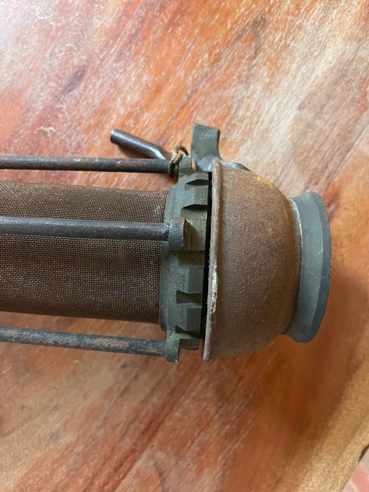 Ancienne lampe de mineur