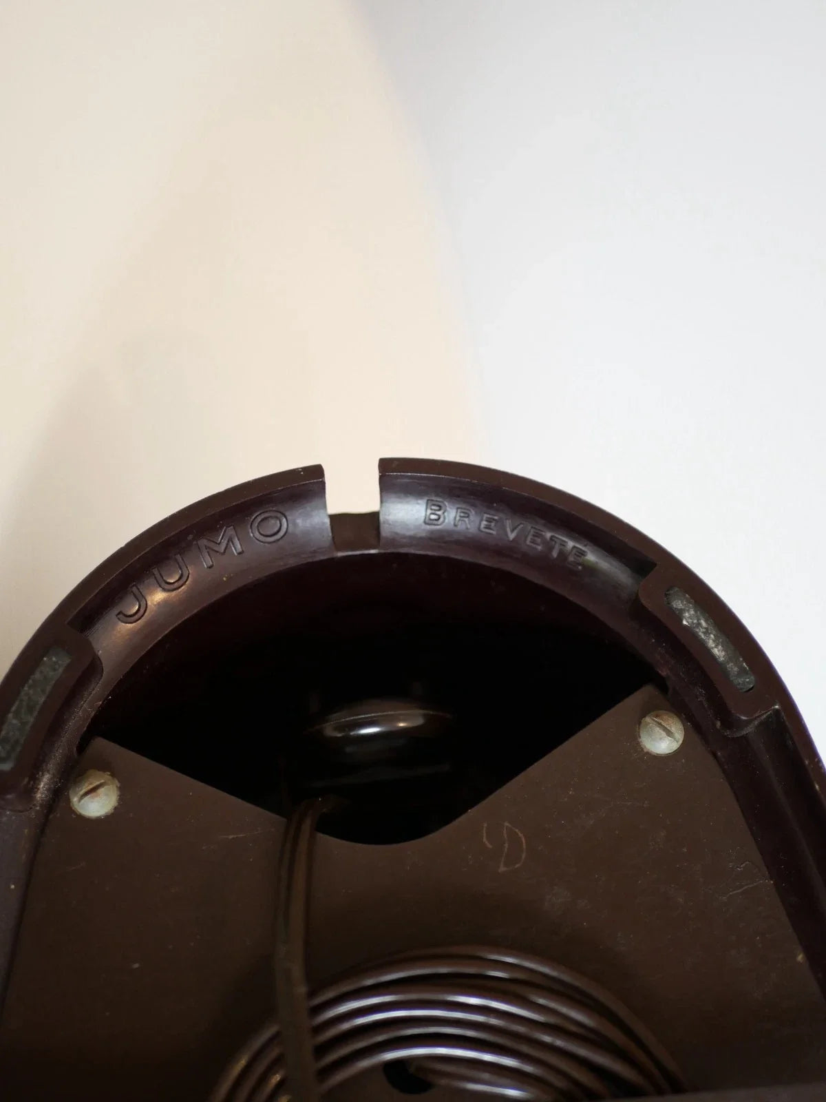 Lampe JUMO "Bolide" en bakélite – Made in France 1945–1950