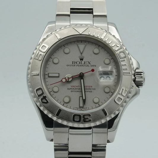 ROLEX YACHTMASTER 40 MM 16622 ACIER BEL ÉTAT PAPIERS VINTAGE