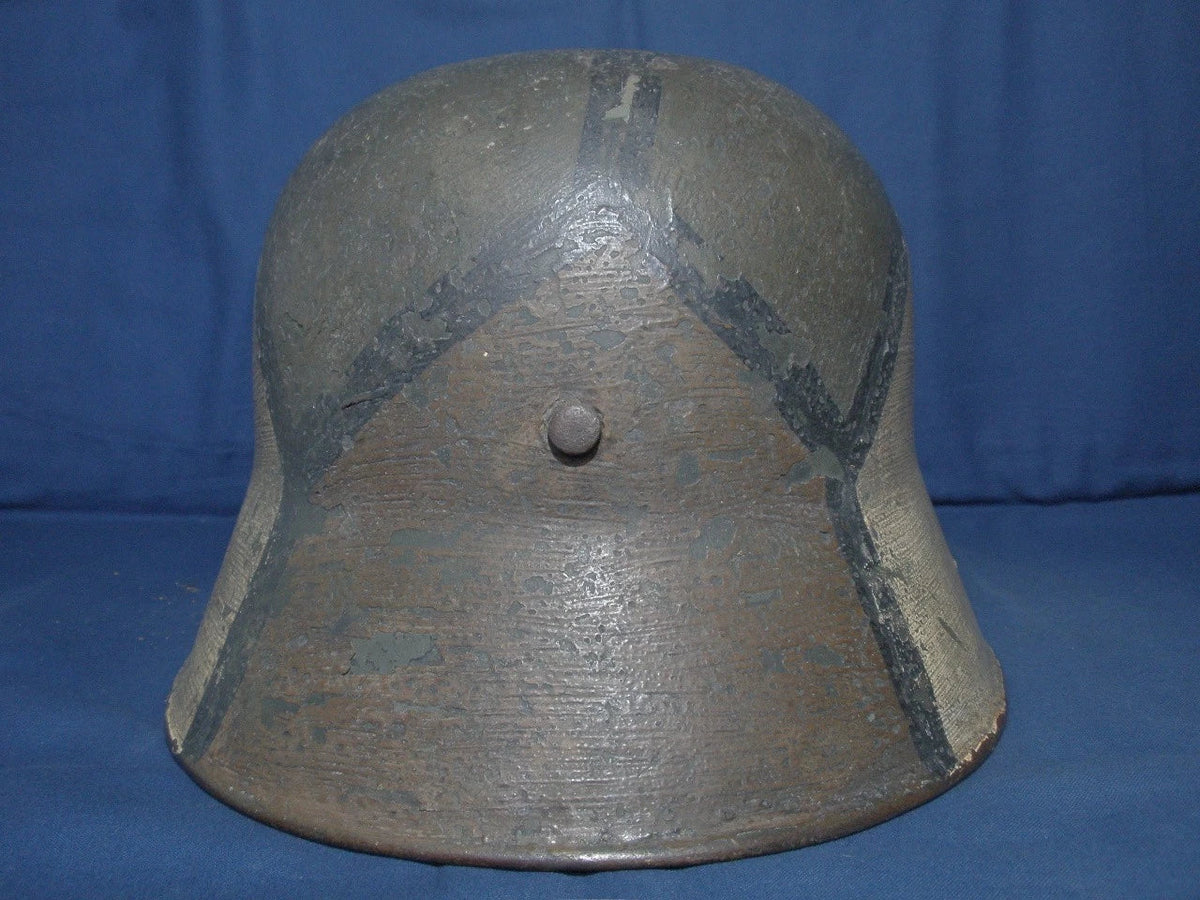 Authentique Casque camouflage allemand ww1. M-16. Size 66. Liner. Nom.