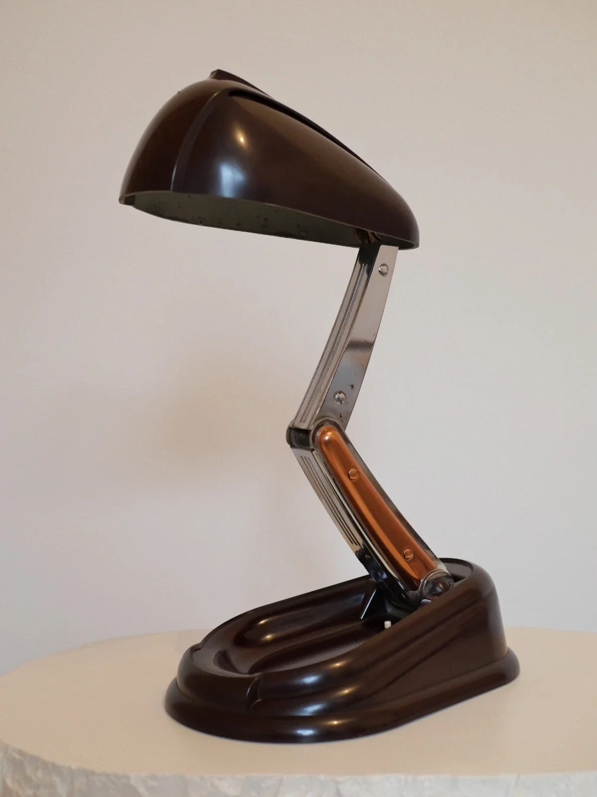 Lampe JUMO "Bolide" en bakélite – Made in France 1945–1950