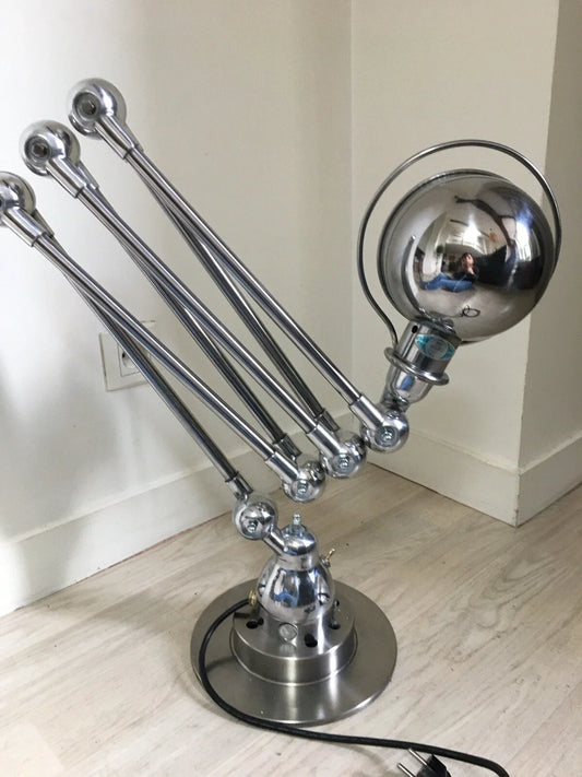 Jielde Lampe 6 Bras Polie Miroir
