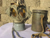 Ensemble masque à gaz allemand Gummimasken WWI (  1915-1917  )