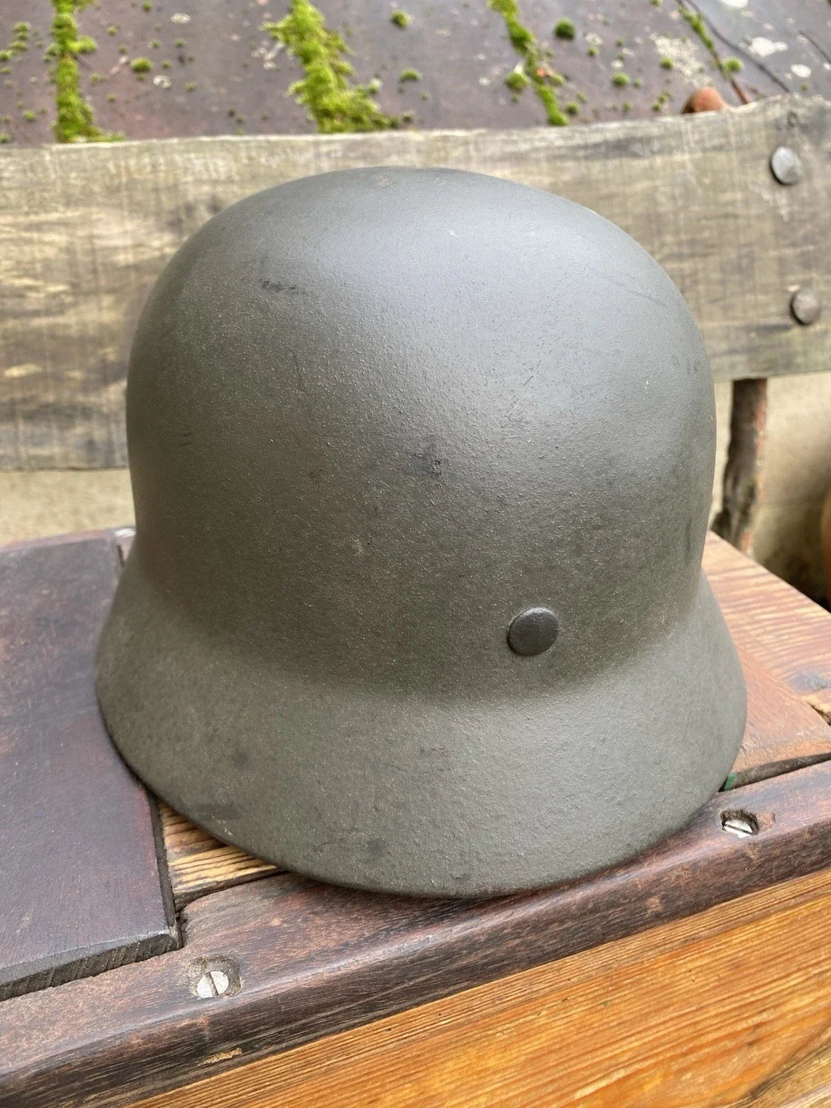 Authentique Casque allemand Quist 64 ND ww2 tardif / état proche du neuf