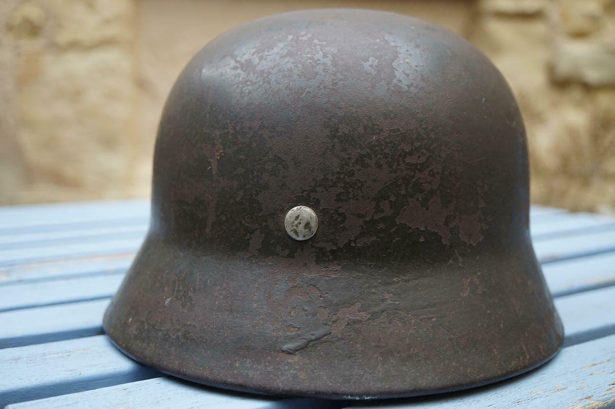 Casque allemand Heer M35 100% original Stahlhelm german helmet ( ww2   )