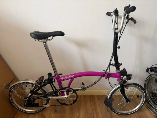 Vélo pliant Brompton C Line H6L (6 vitesses) - Berry (excellent état)