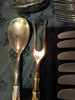 RARE ANCIEN SERVICE STYLE L.XV DE 49 COUVERTS EN ARGENT POINCON