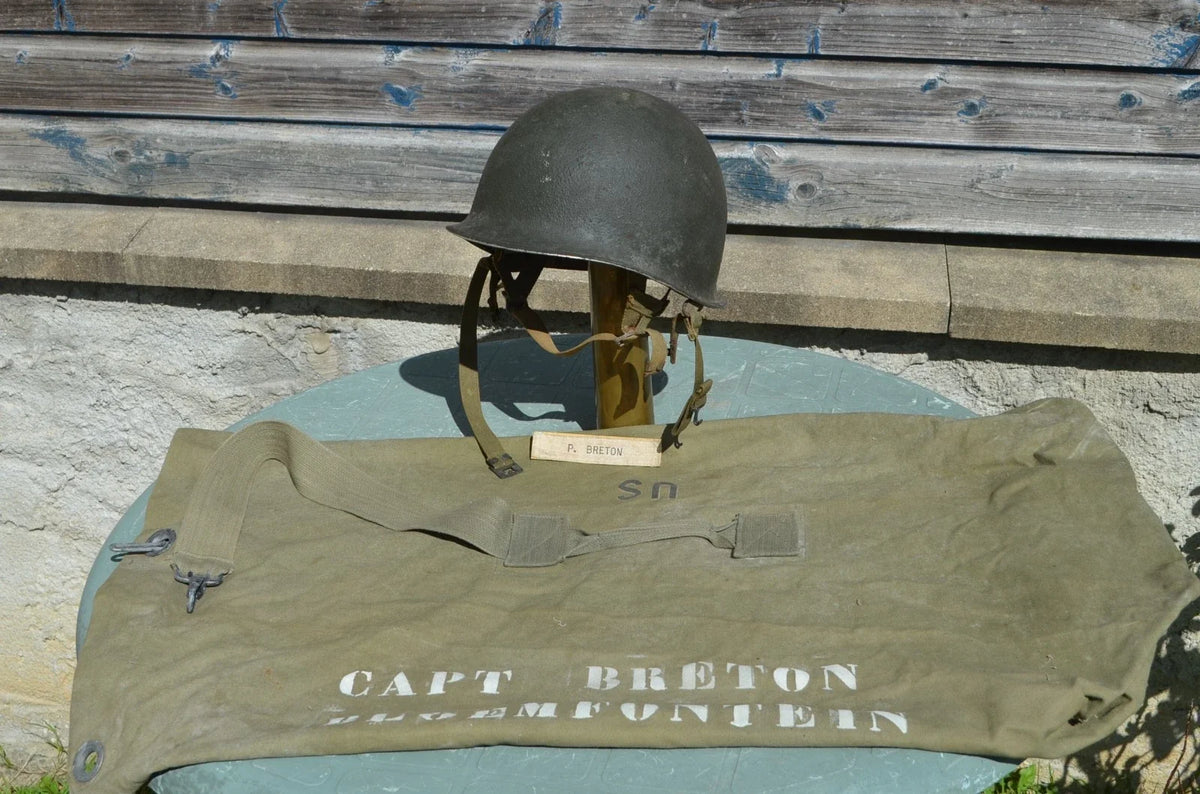 Casque Para US - nominatif français 2GM + Indochine