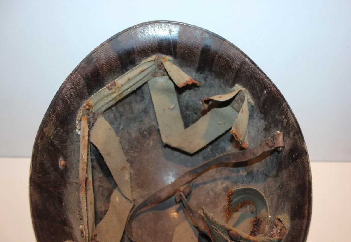 Casque liner US de la 1ère Armée Française artillerie de marine (  WW2  )