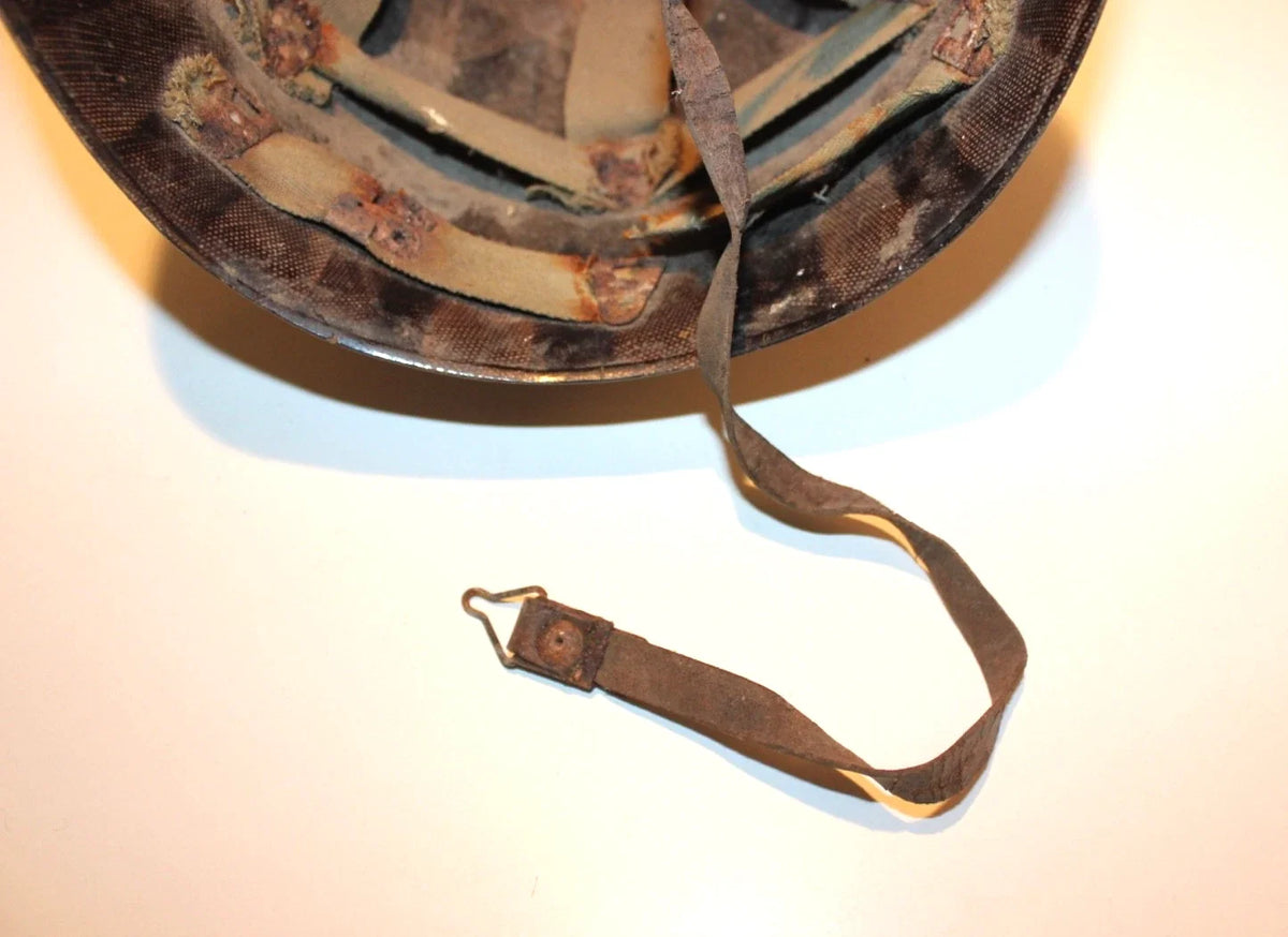 Casque liner US de la 1ère Armée Française artillerie de marine (  WW2  )