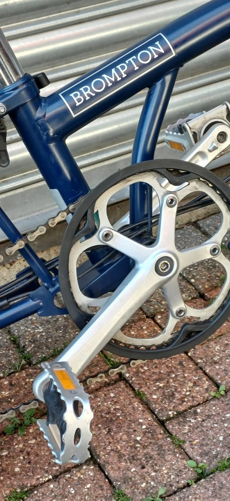 Vélo pliant Brompton P6R bleu