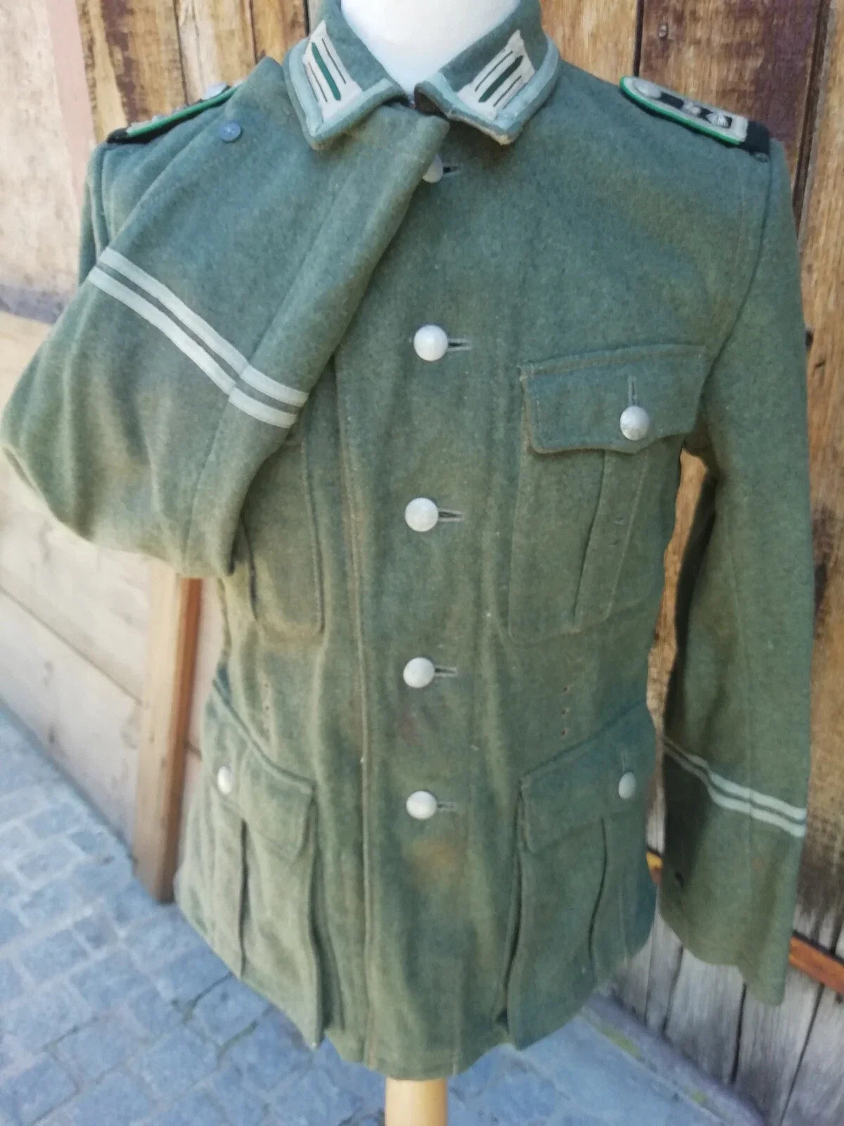 SUPERBE VAREUSE WH Ml40 85ème GEBIRGSJÄGER WH ! - TBE+ ! ALLEMAND