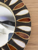 ESPELT Mithé (1923-2020) Miroir Circulaire Modèle Marguerite Diamètre 25 Cm